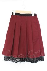 画像1: axes femme / プリーツミドルスカート M ワイン O-26-03-14-1077-AX-SK-IG-ZT093 (1)