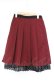 画像1: axes femme / プリーツミドルスカート M ワイン O-26-03-14-1077-AX-SK-IG-OS (1)