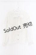 axes femme / ケープ×リボンタイブラウス F オフシロ O-26-03-14-1078-AX-BL-IG-OS
