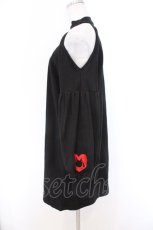 画像3: NieR Clothing / ワンショルワンピース  ブラック ハート刺繍 O-26-03-14-1001-PU-OP-IG-OS (3)