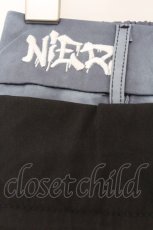画像2: NieR Clothing / レイヤードパンツ  ブラック×ブルー O-26-03-14-1010-PU-PA-IG-ZT484 (2)