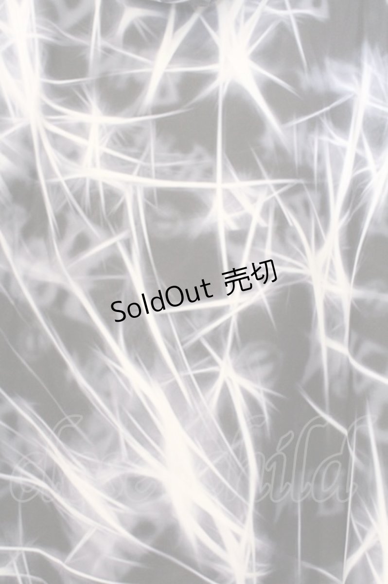 画像2: NieR Clothing / 転写ptハーフZIPプルオーバー  ブラック O-26-03-14-1016-PU-TO-IG-OS (2)