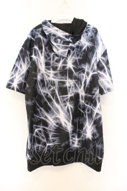 画像3: NieR Clothing / 転写ptハーフZIPプルオーバー  ブラック O-26-03-14-1016-PU-TO-IG-OS