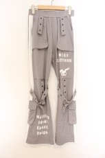 画像1: NieR Clothing / BONDAGE BELT PANTS パンツ  グレー O-26-03-14-1021-PU-PA-IG-ZT0316N (1)