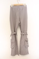 画像3: NieR Clothing / BONDAGE BELT PANTS パンツ  グレー O-26-03-14-1021-PU-PA-IG-ZT0316N (3)