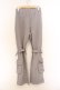 画像3: NieR Clothing / BONDAGE BELT PANTS パンツ  グレー O-26-03-14-1021-PU-PA-IG-OS (3)