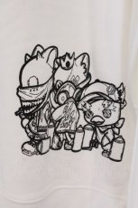 画像2: NieR Clothing / プリントトレーナー 2XL ホワイト　キャラクタープリント O-26-03-14-1022-PU-TO-IG-OS (2)