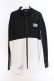 画像1: NieR Clothing / ハイネックジップパーカー  ブラック×ホワイト O-26-03-14-1023-PU-TO-IG-OS (1)