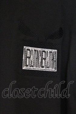 画像2: NieR Clothing / ハイネックジップパーカー  ブラック×ホワイト O-26-03-14-1023-PU-TO-IG-OS