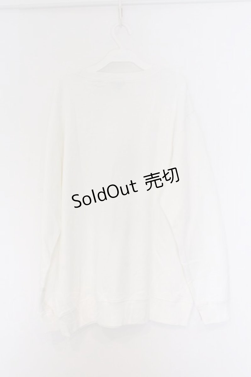 画像3: NieR Clothing / プリントトレーナー 2XL ホワイト×シエル O-26-03-14-1002-PU-TO-OW-OS (3)