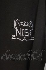 画像2: NieR Clothing / 防寒裏起毛カーディガン  ブラック O-26-03-14-1024-PU-TO-IG-OS (2)