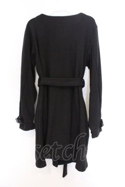 画像3: NieR Clothing / 防寒裏起毛カーディガン  ブラック O-26-03-14-1024-PU-TO-IG-OS