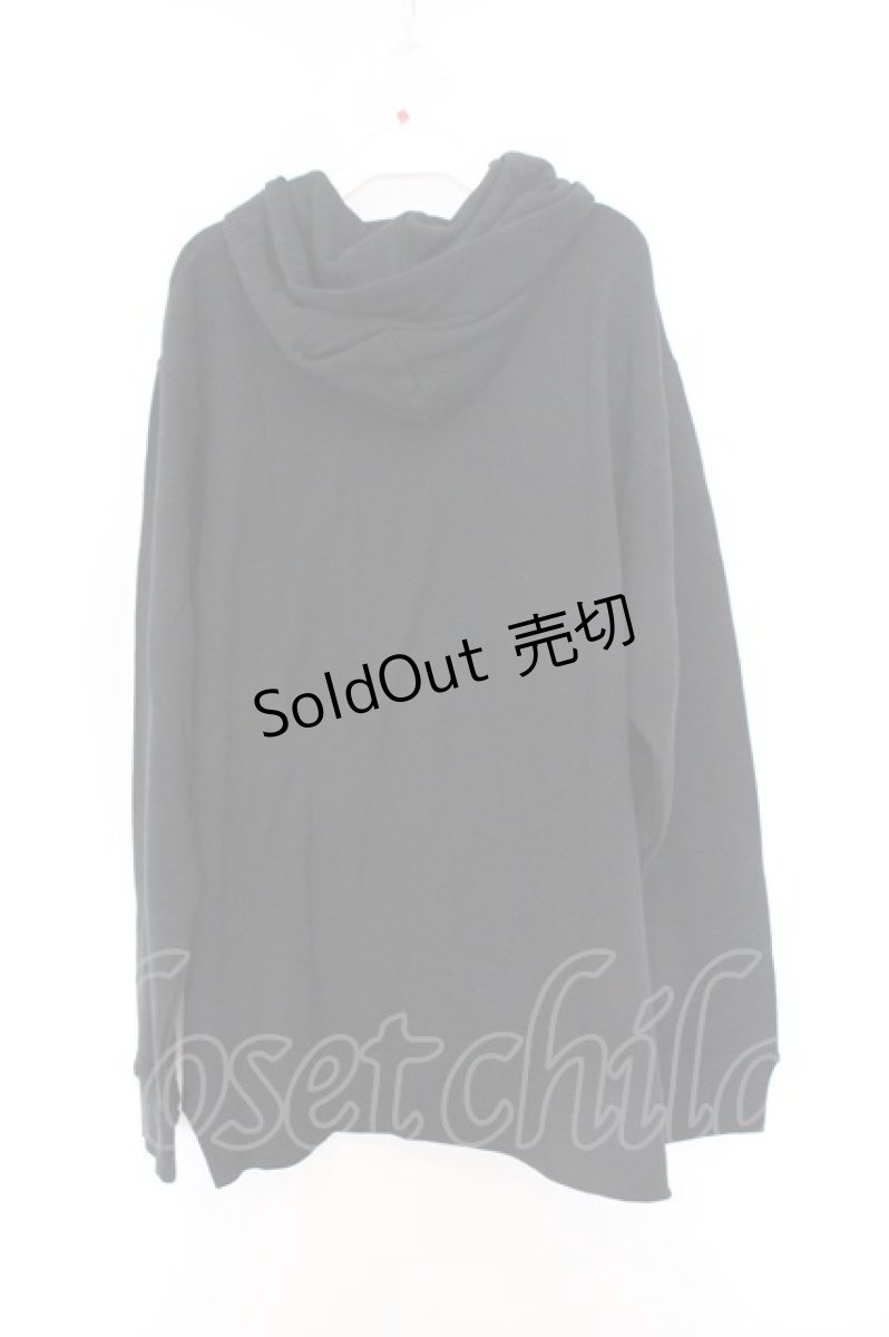 画像3: NieR Clothing / プリントパーカー 2XL ブラック O-26-03-14-1026-PU-TO-IG-ZT498 (3)