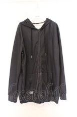 画像1: NieR Clothing / 転写ZIPパーカー  ブラック O-26-03-14-1029-PU-TO-IG-OS (1)