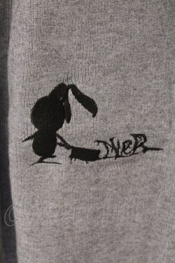 画像2: NieR Clothing / 超LONG丈GRAY KNIT CARDIGAN　カーディガン F グレー O-26-03-14-1003-PU-TO-OW-OS