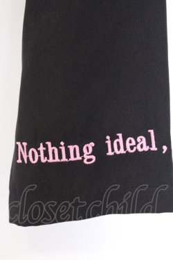 画像2: NieR Clothing / オフショルZIPトップス  ブラック×ピンク O-26-03-14-1030-PU-TO-IG-OS