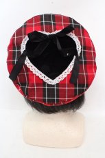 画像1: Eri Aino's collaboration / シャーロットの水曜日ベレー帽 57.5cm アカ O-26-03-14-049-PU-AC-OW-OS (1)