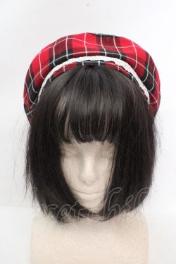 画像4: Eri Aino's collaboration / シャーロットの水曜日ベレー帽 57.5cm アカ O-26-03-14-049-PU-AC-OW-OS