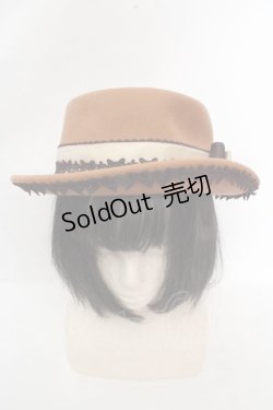 画像2: Innocent World / リボンレースハット 57cm シナモン×ショコラ O-26-03-14-052-IW-AC-OW-OS