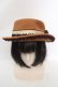 画像2: Innocent World / リボンレースハット 57cm シナモン×ショコラ O-26-03-14-052-IW-AC-OW-OS (2)