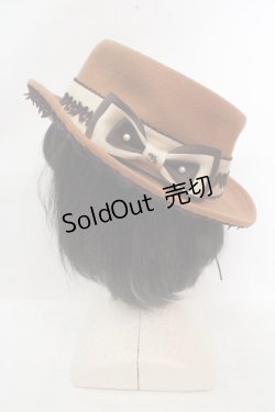 画像3: Innocent World / リボンレースハット 57cm シナモン×ショコラ O-26-03-14-052-IW-AC-OW-OS