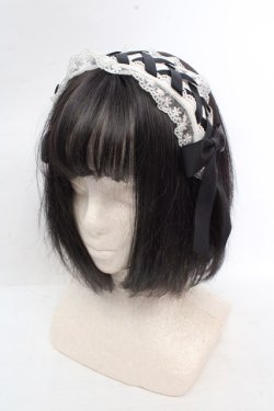 画像1: Amavel / Dark Chember Maidヘッドドレス  クロ O-26-03-14-055-CA-AC-OW-OS