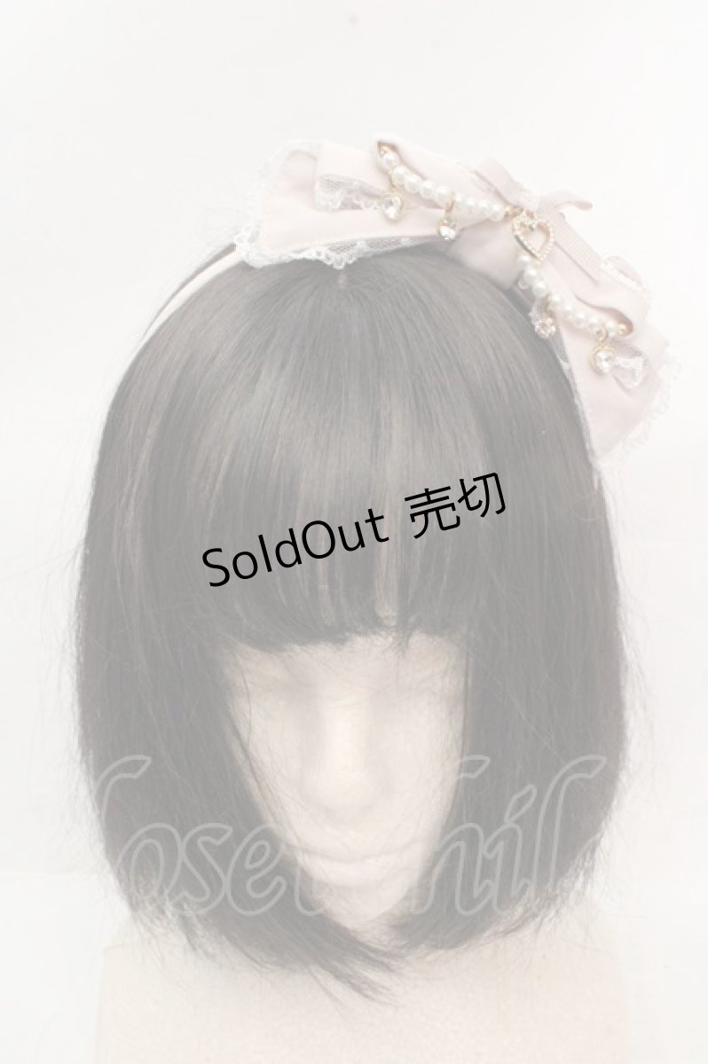 画像2: LIZ LISA / ティアラビジューリボンカチューシャ  ピンク O-26-03-14-056-LO-AC-OW-OS (2)