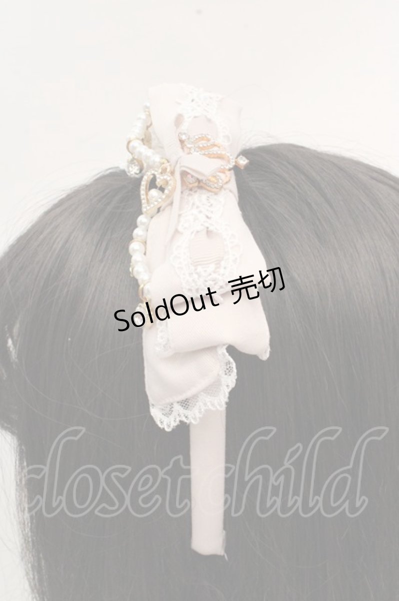 画像4: LIZ LISA / ティアラビジューリボンカチューシャ  ピンク O-26-03-14-056-LO-AC-OW-OS (4)