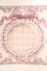 画像2: Enchantlic Enchantilly / フロアーマット  すみれの花園（アイボリー×バイオレット） O-26-03-14-059-LO-ZA-OW-ZT428 (2)