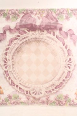 画像2: Enchantlic Enchantilly / フロアーマット  すみれの花園（アイボリー×バイオレット） O-26-03-14-059-LO-ZA-OW-OS