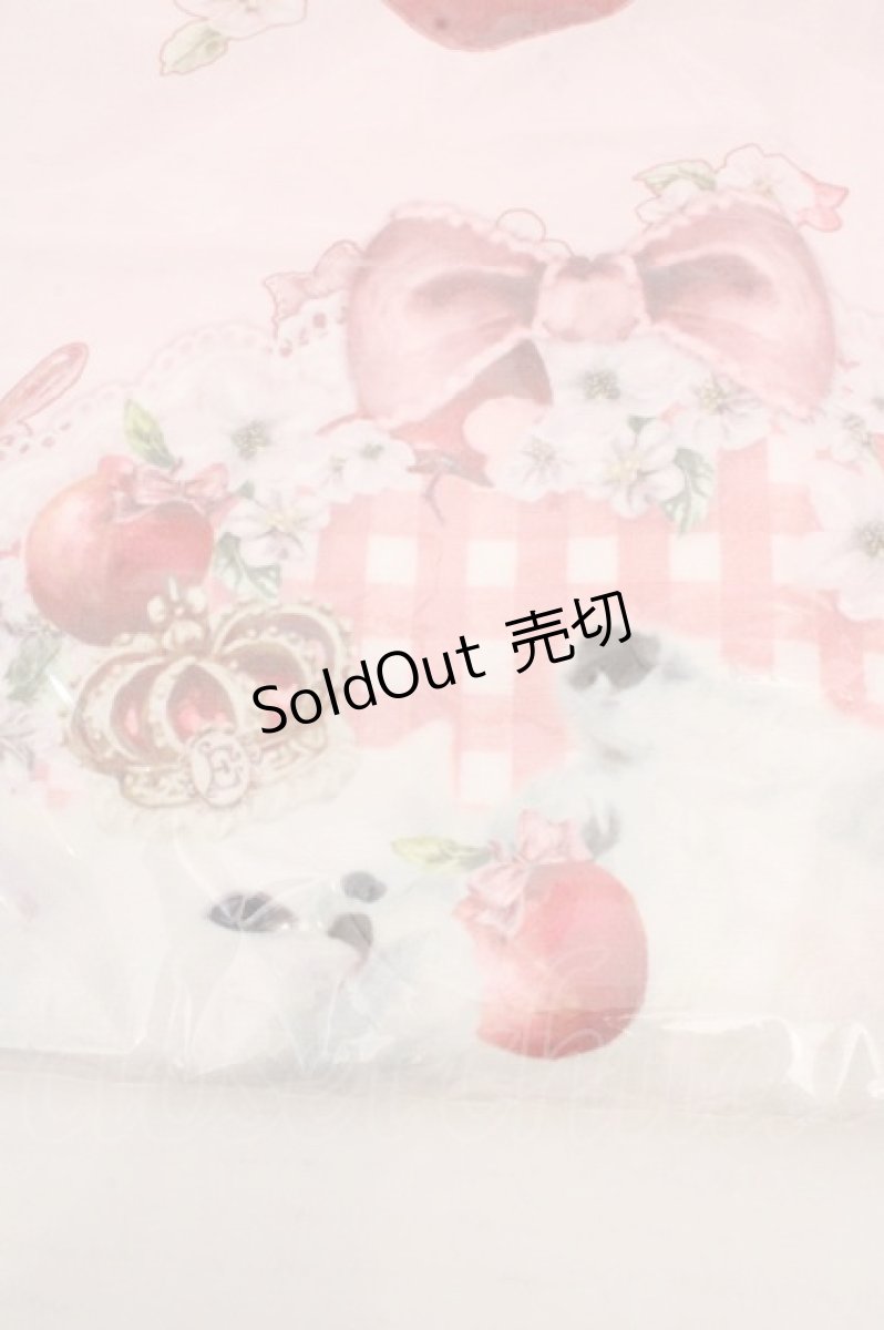 画像2: Enchantlic Enchantilly / 大判タオル  プリリリィ柄（シロ×ピンク） O-26-03-14-063-LO-ZA-OW-OS (2)