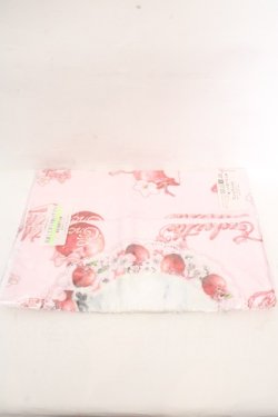 画像3: Enchantlic Enchantilly / 大判タオル  プリリリィ柄（シロ×ピンク） O-26-03-14-063-LO-ZA-OW-OS