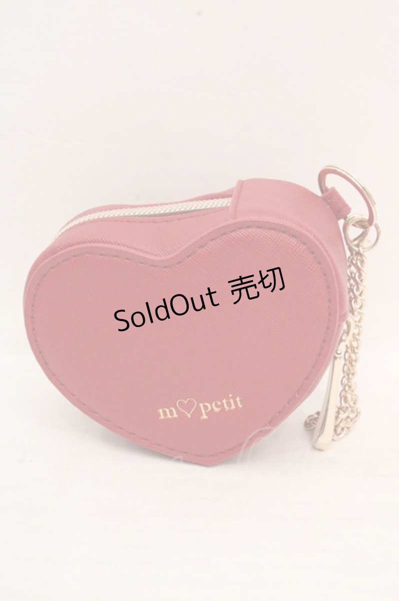 画像1: m petit by misako / ハートエコバッグ  ワイン O-26-03-14-065-LO-BG-OW-OS (1)