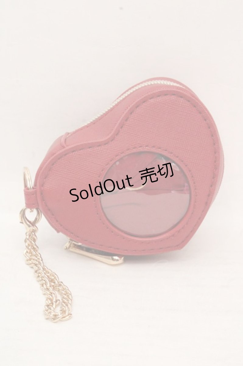 画像2: m petit by misako / ハートエコバッグ  ワイン O-26-03-14-065-LO-BG-OW-OS (2)