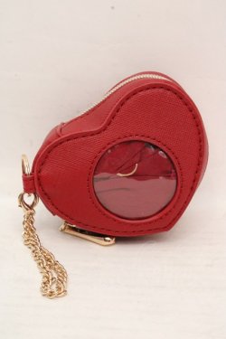 画像2: m petit by misako / ハートエコバッグ  ワイン O-26-03-14-065-LO-BG-OW-OS