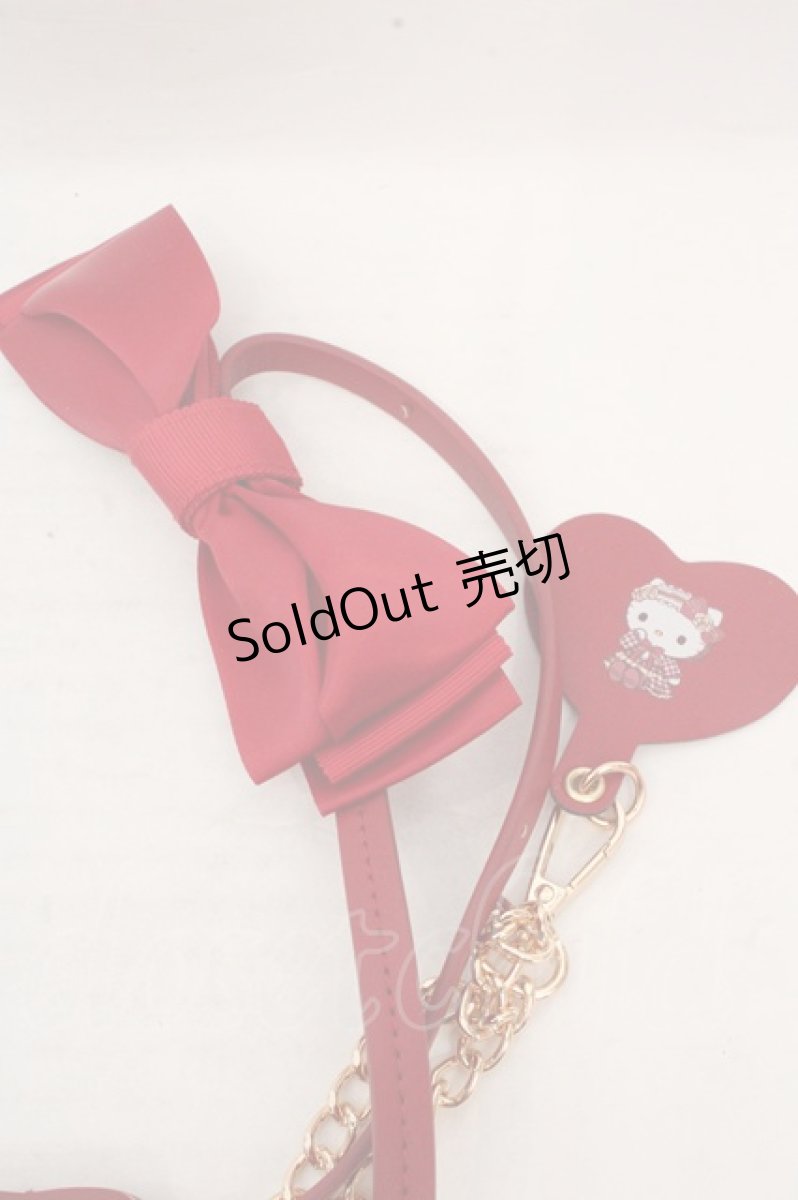 画像2: m petit by misako / サンリオコラボスマホショルダー  キティ（アカ） O-26-03-14-068-LO-ZA-OW-OS (2)