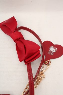 画像2: m petit by misako / サンリオコラボスマホショルダー  キティ（アカ） O-26-03-14-068-LO-ZA-OW-OS