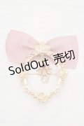 m petit by misako / AMクラウンビジューブローチ  ゴールド×ピンク O-26-03-14-069-LO-AC-OW-OS