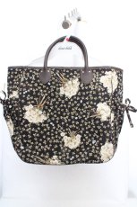 画像1: PINK HOUSE / しろつめ草バッグ  クロ O-26-03-14-007-LO-BG-IG-OS (1)