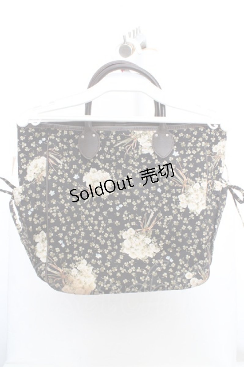 画像3: PINK HOUSE / しろつめ草バッグ  クロ O-26-03-14-007-LO-BG-IG-OS (3)