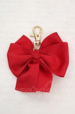 画像2: m petit by misako / AMくまバッグチャーム  アカ O-26-03-14-081-LO-ZA-OW-ZT644-F005 (2)