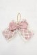 画像1: m petit by misako / レースリボンバッグチャーム  ピンク O-26-03-14-082-LO-ZA-OW-OS (1)