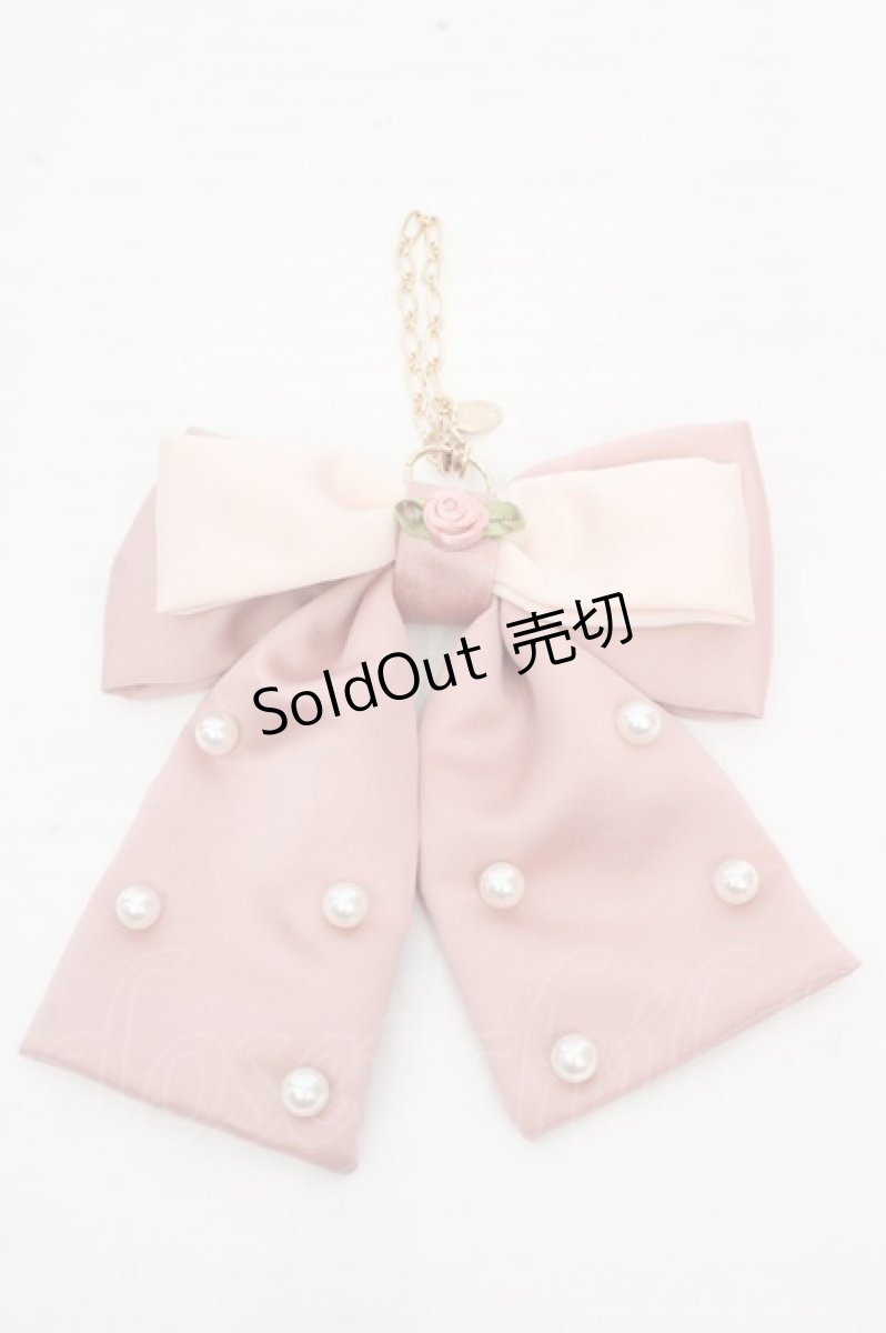 画像1: m petit by misako / NINA’sコラボバッグチャーム  ピンク O-26-03-14-083-LO-ZA-OW-ZT644-F005 (1)