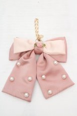 画像1: m petit by misako / NINA’sコラボバッグチャーム  ピンク O-26-03-14-083-LO-ZA-OW-ZT644-F005 (1)