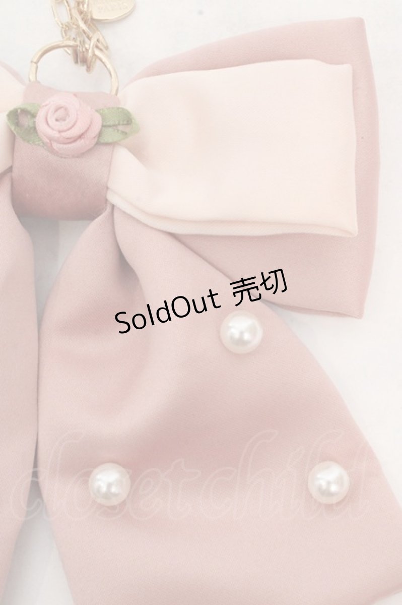 画像2: m petit by misako / NINA’sコラボバッグチャーム  ピンク O-26-03-14-083-LO-ZA-OW-ZT644-F005 (2)