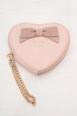 画像1: m petit by misako / サンリオキャラクターズコラボ/ハートコインケース  マイメロディ（ピンク） O-26-03-14-084-LO-ZA-OW-ZT644-F005 (1)