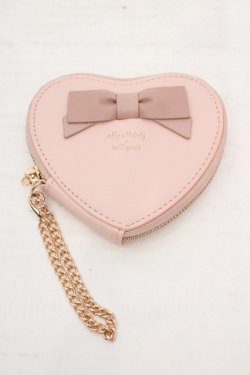 画像1: m petit by misako / サンリオキャラクターズコラボ/ハートコインケース  マイメロディ（ピンク） O-26-03-14-084-LO-ZA-OW-OS