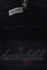 画像5: PINK HOUSE / しろつめ草バッグ  クロ O-26-03-14-007-LO-BG-IG-OS (5)