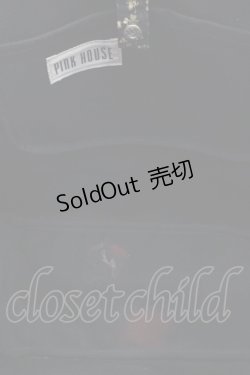 画像5: PINK HOUSE / しろつめ草バッグ  クロ O-26-03-14-007-LO-BG-IG-OS