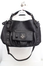 画像1: artherapie / カーラ ソフト2WAYボストンバッグ  ブラック O-26-03-14-008-GO-BG-IG-ZT273 (1)